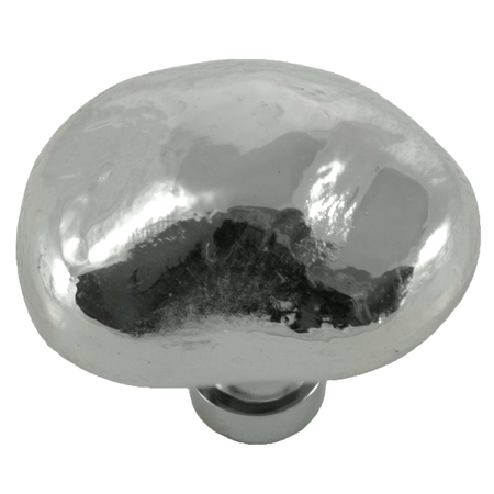 MNG 1 1/2" Potato Knob, Polished Nickel 14214